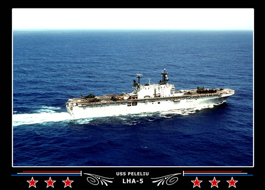 USS Peleliu LHA5 Canvas Photo Print
