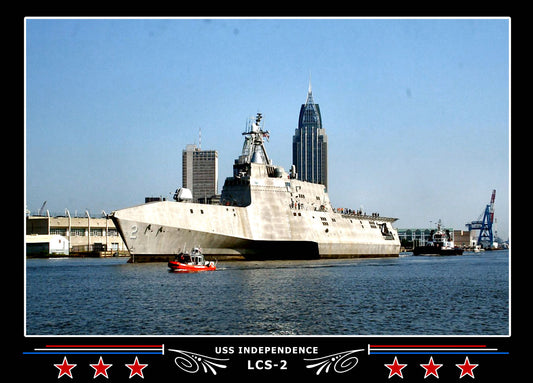 USS Independence LCS2 Canvas Photo Print