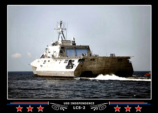 USS Independence LCS2 Canvas Photo Print