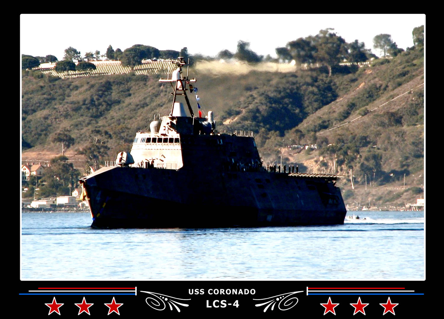 USS Coronado LCS4 Canvas Photo Print