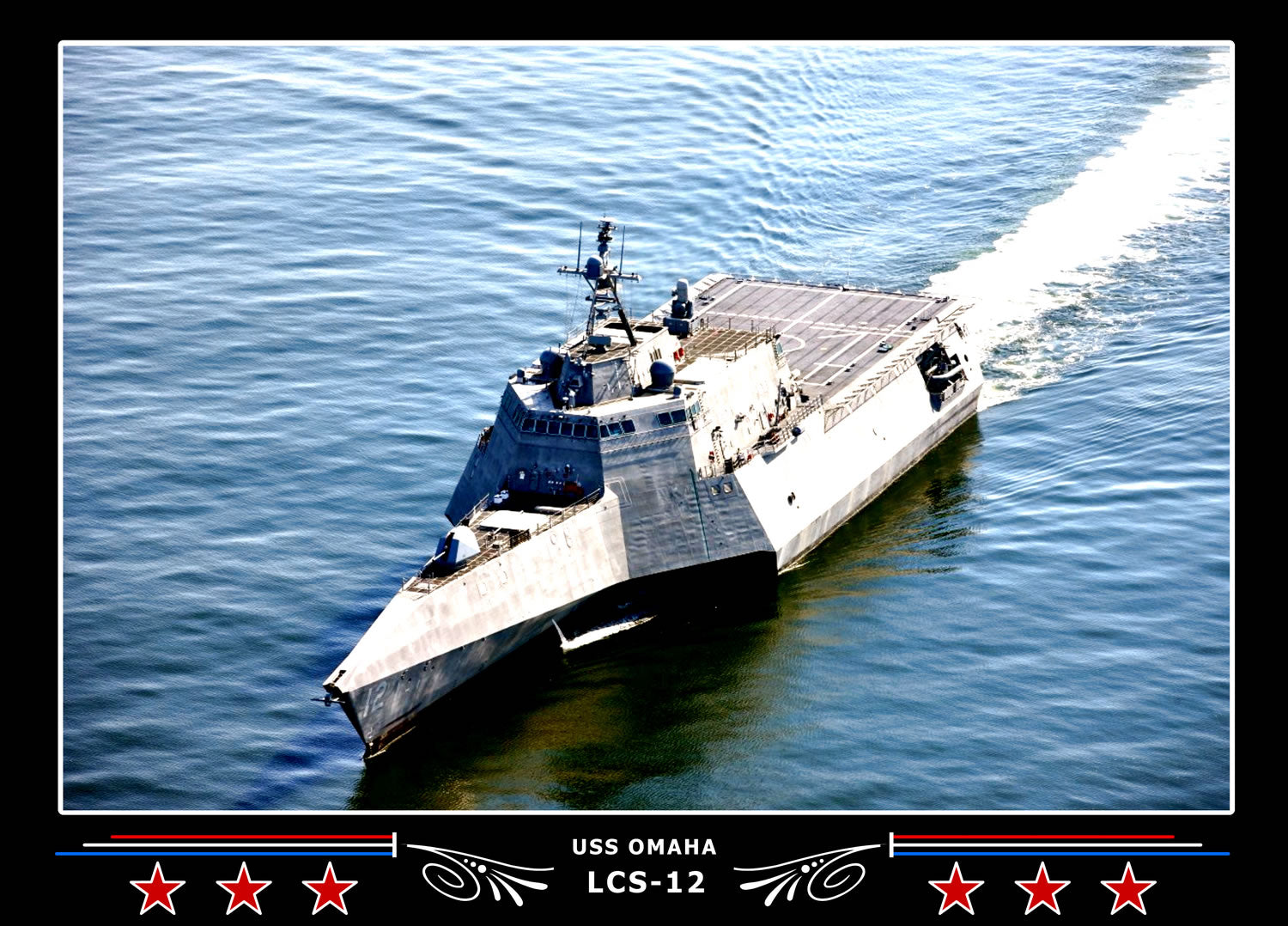 USS Omaha LCS12 Canvas Photo Print
