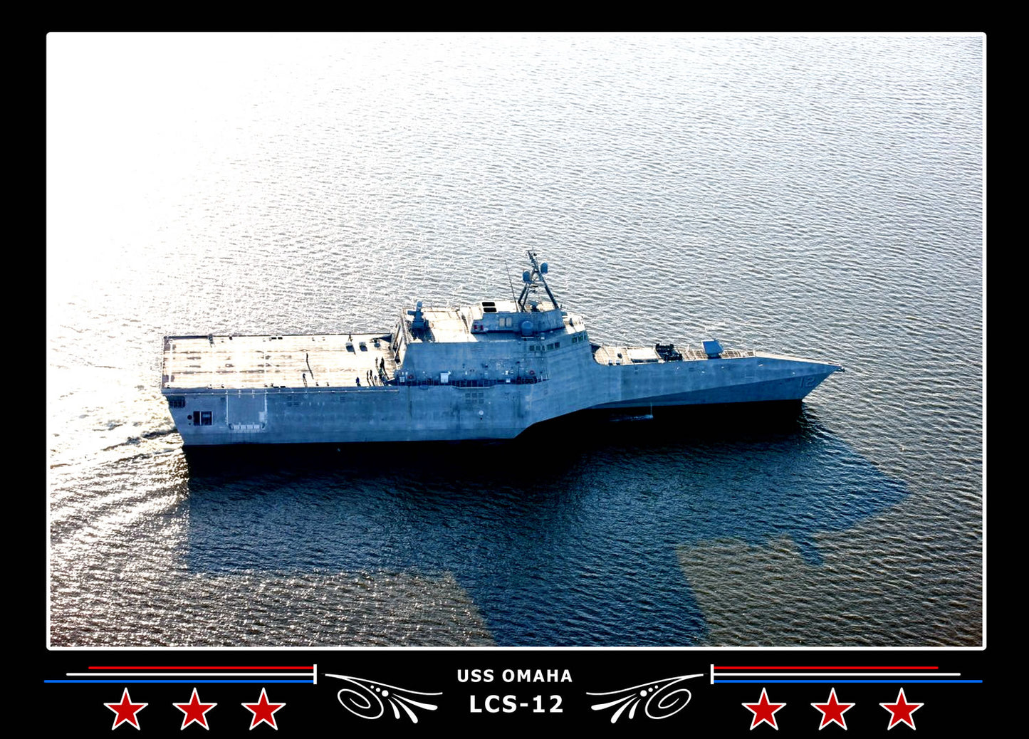 USS Omaha LCS12 Canvas Photo Print