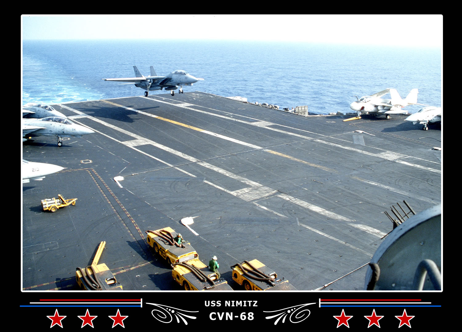 USS Nimitz CVN-68 Canvas Photo Print