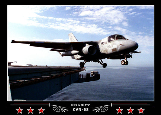 USS Nimitz CVN-68 Canvas Photo Print