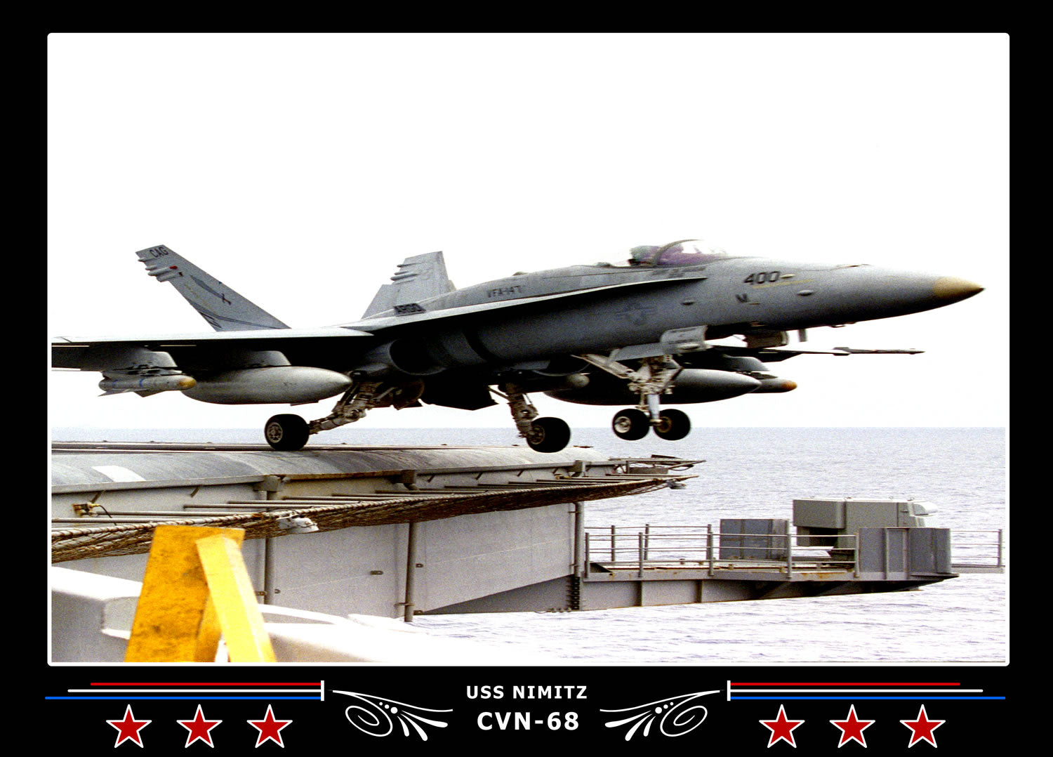 USS Nimitz CVN-68 Canvas Photo Print