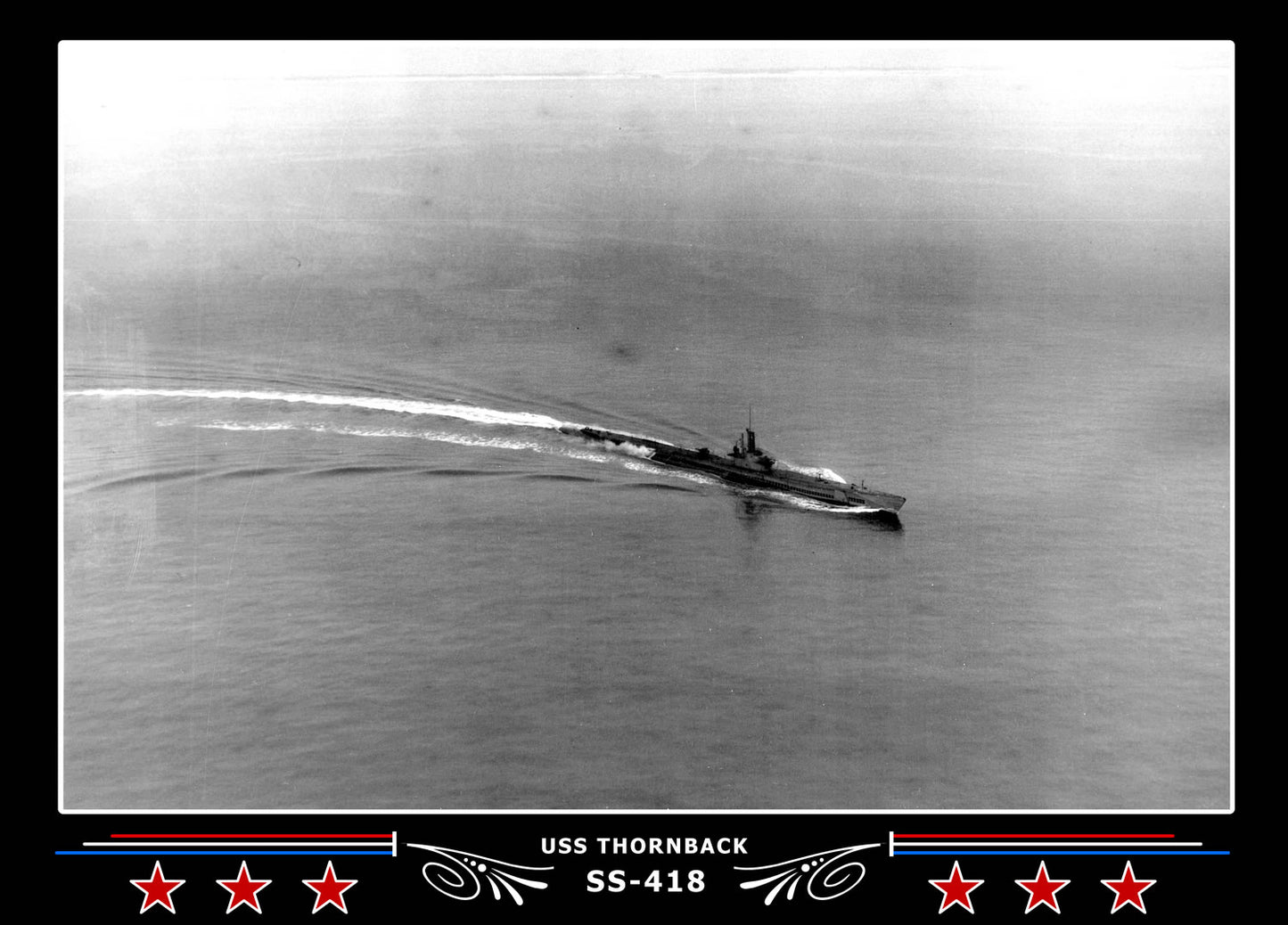 USS Thornback SS-418 Canvas Photo Print