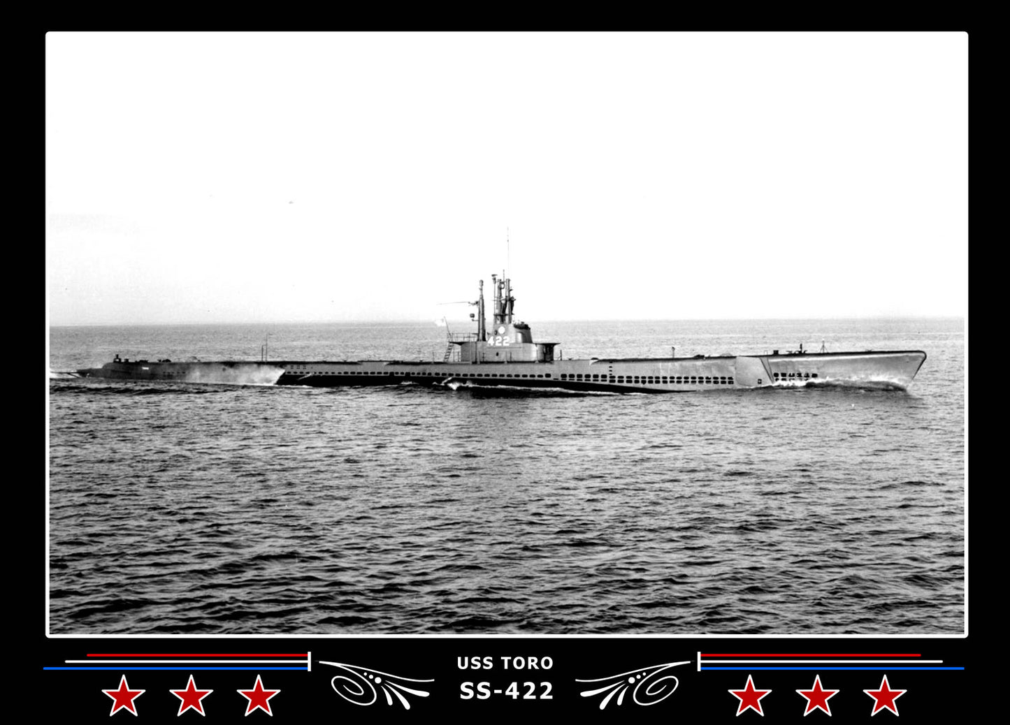 USS Toro SS-422 Canvas Photo Print