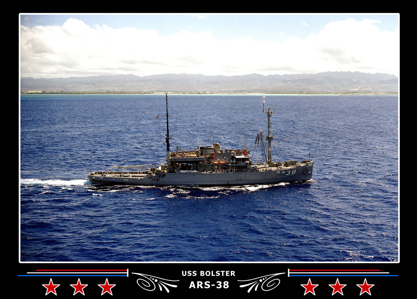 USS Bolster ARS-38 Canvas Photo Print