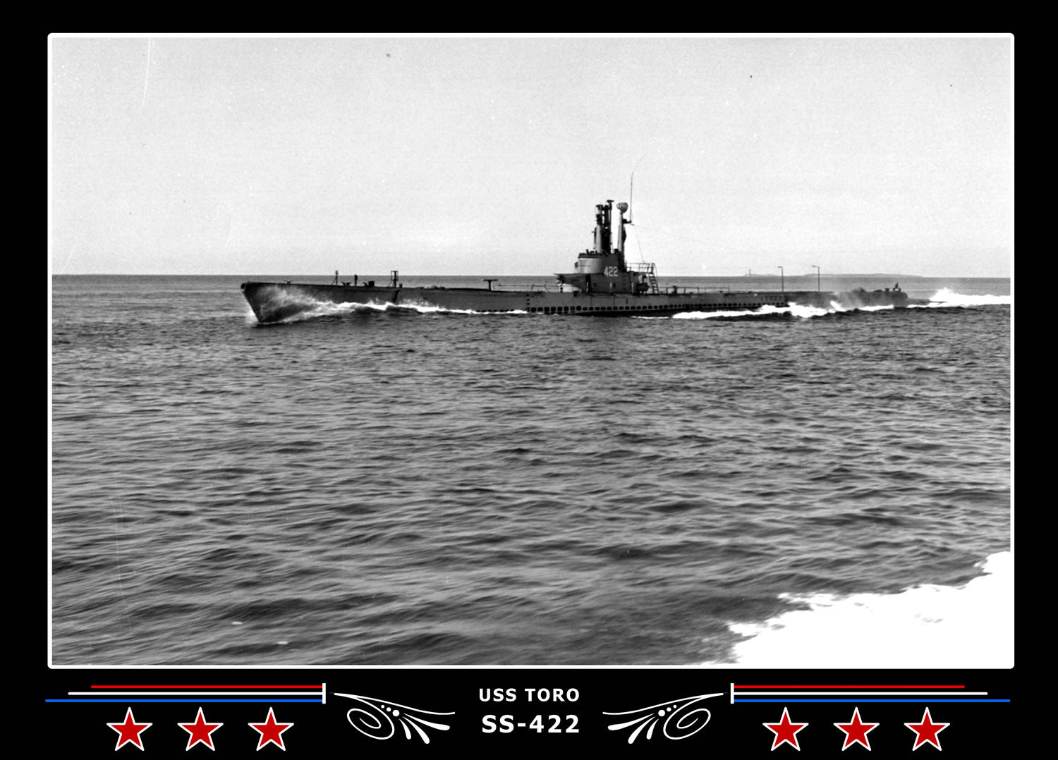USS Toro SS-422 Canvas Photo Print