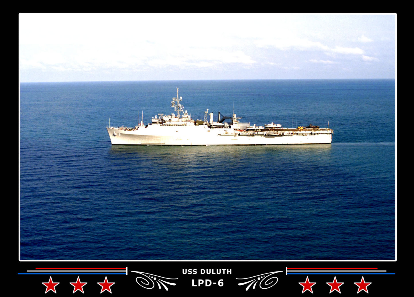USS Duluth LPD6 Canvas Photo Print