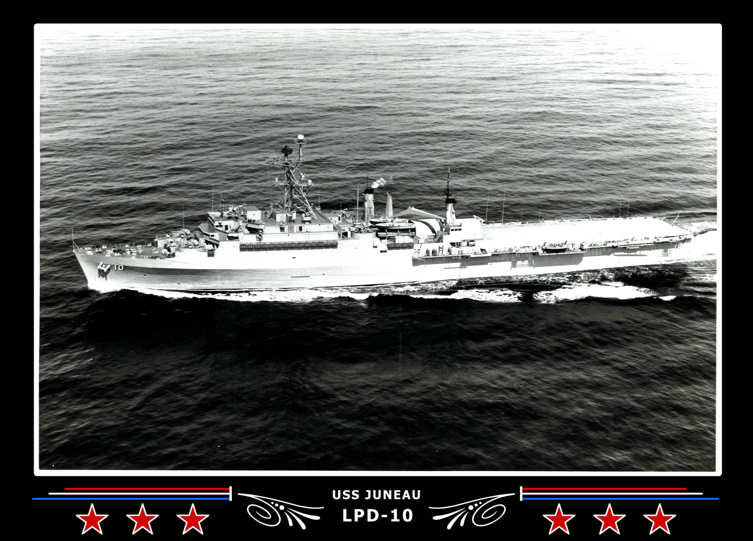 USS Juneau LPD10 Canvas Photo Print