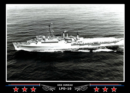 USS Juneau LPD10 Canvas Photo Print