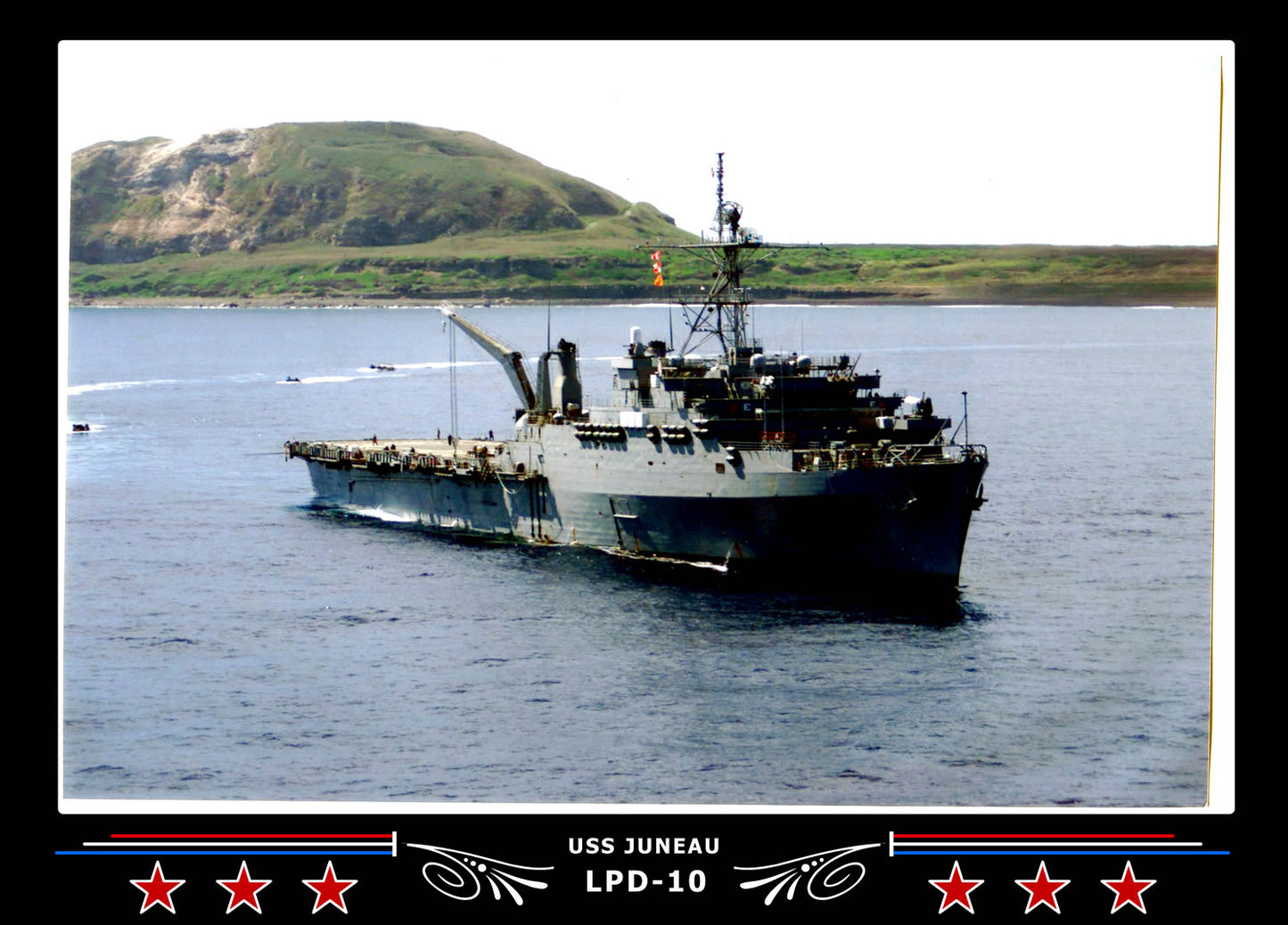 USS Juneau LPD10 Canvas Photo Print