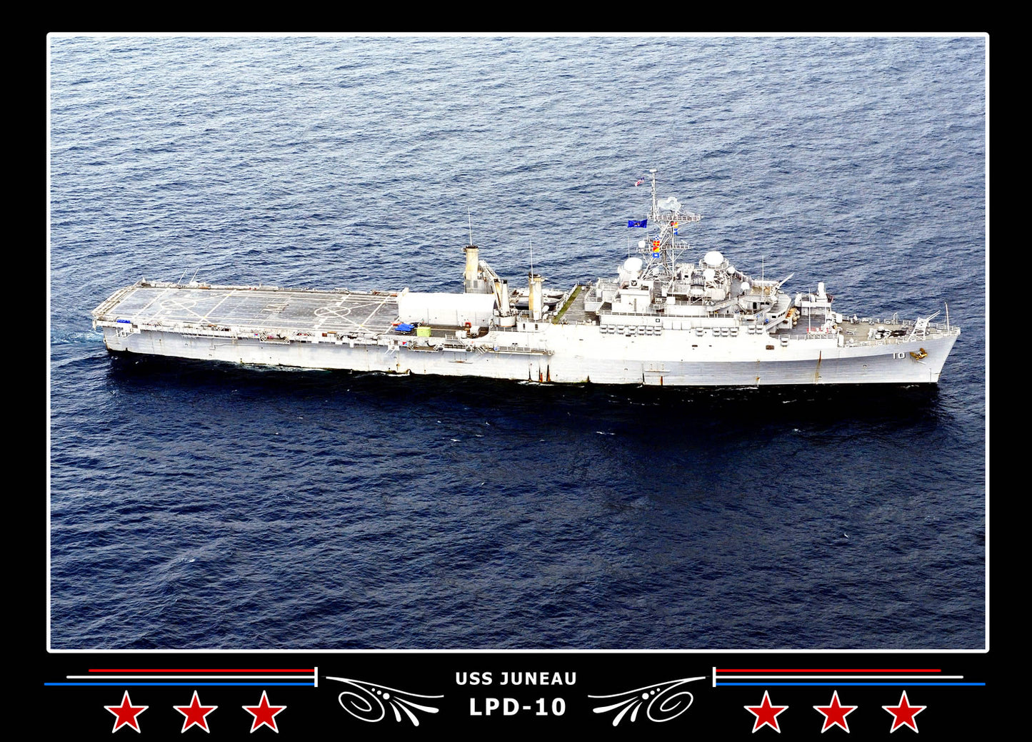 USS Juneau LPD10 Canvas Photo Print