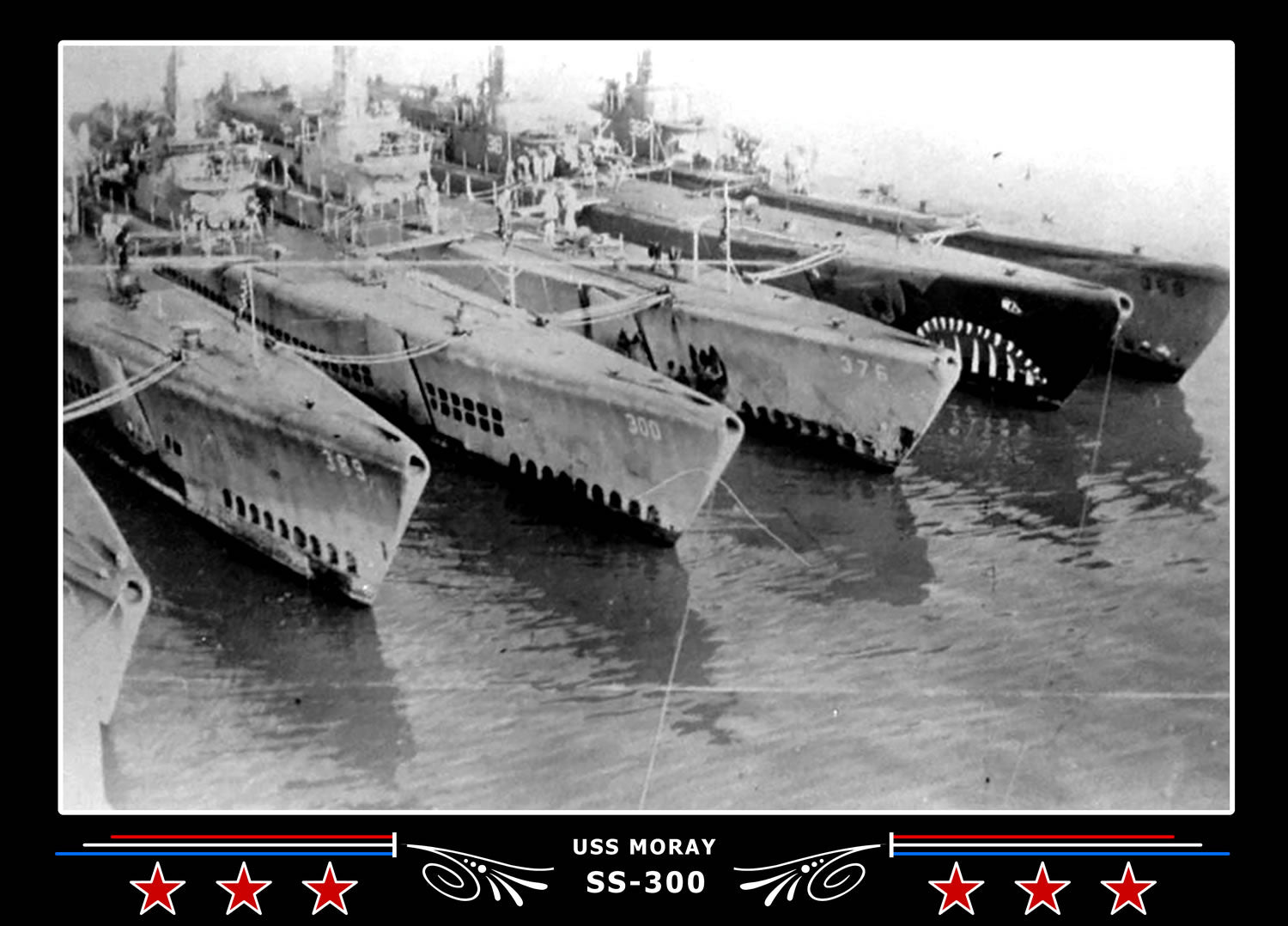 USS Moray SS-300 Canvas Photo Print