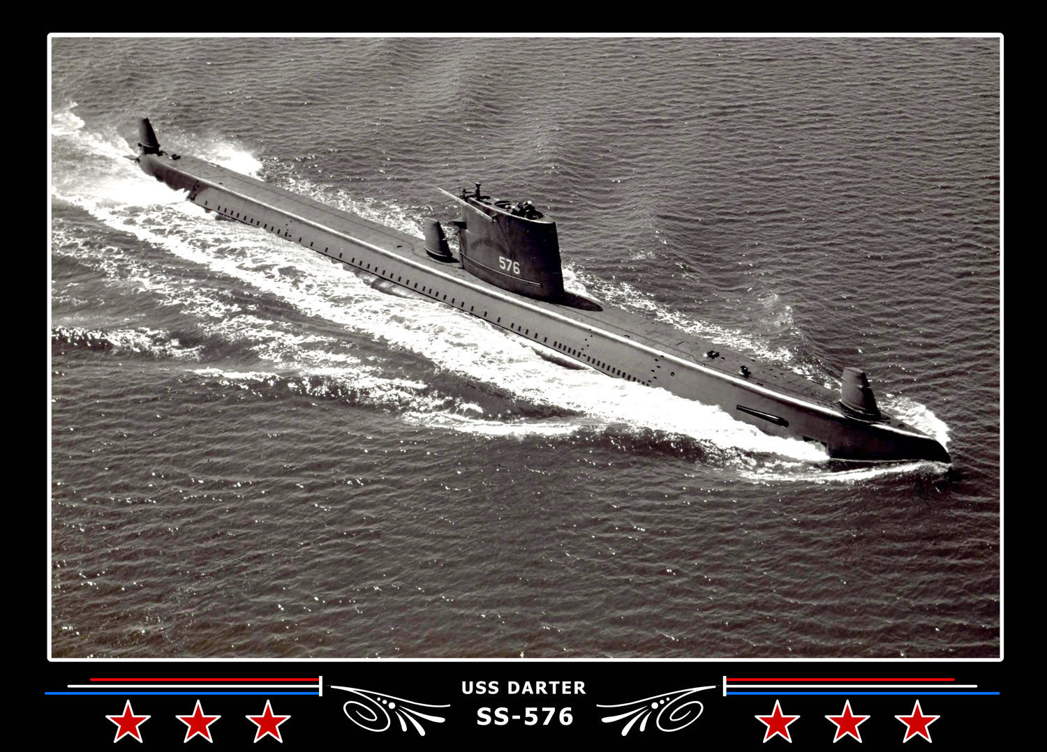 USS Darter SS-576 Canvas Photo Print