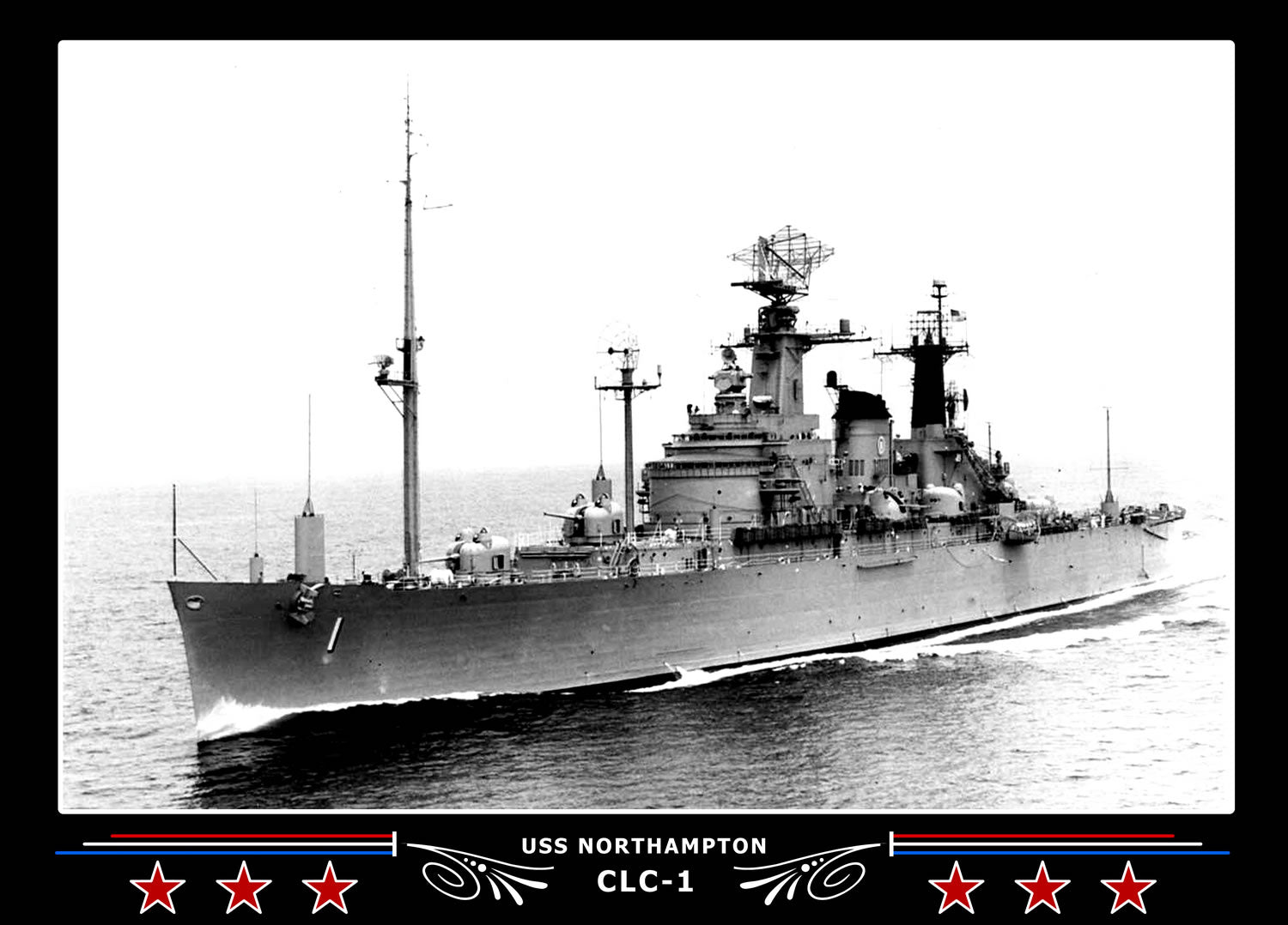 USS Northampton CLC-1 Canvas Photo Print