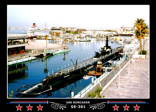 USS Roncador SS-301 Canvas Photo Print