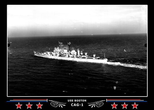 USS Boston CAG-1 Canvas Photo Print