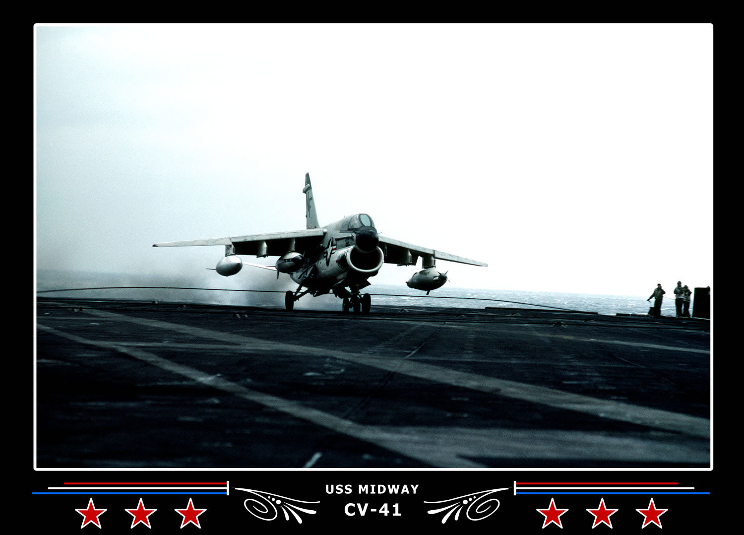 USS Midway CV-41 Canvas Photo Print