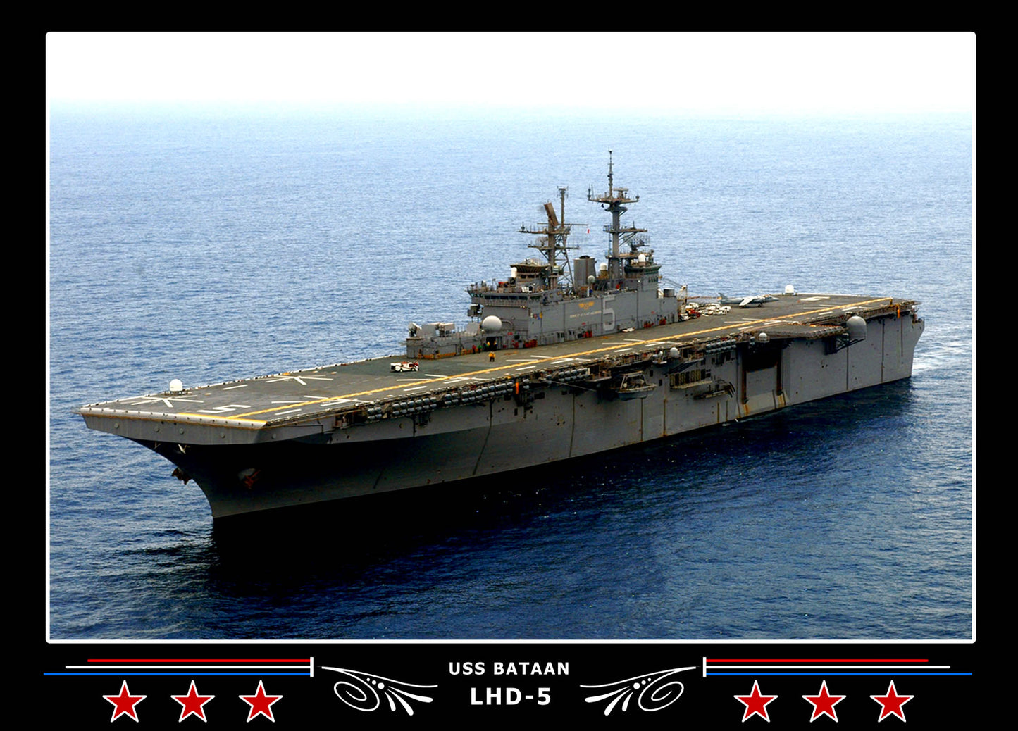 USS Bataan LHD5 Canvas Photo Print