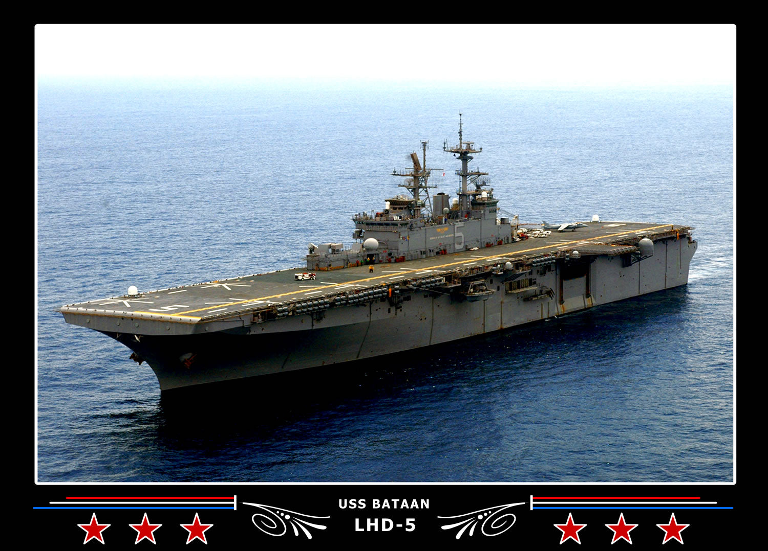 USS Bataan LHD5 Canvas Photo Print