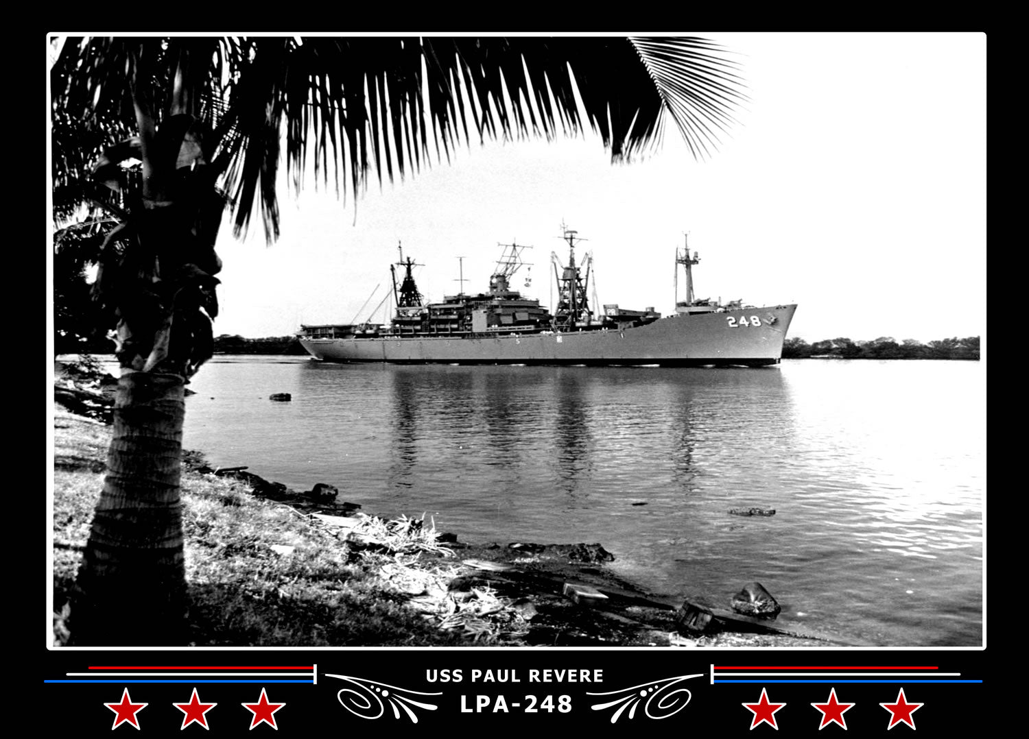 USS Paul Revere LPA248 Canvas Photo Print