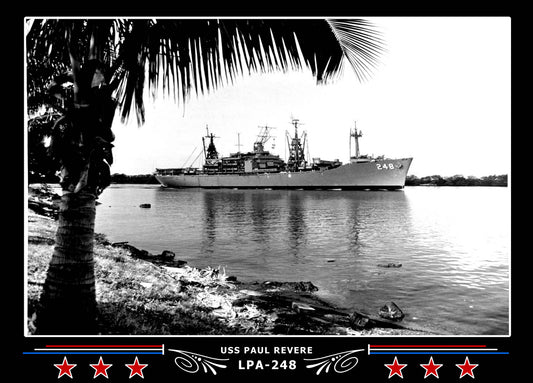 USS Paul Revere LPA248 Canvas Photo Print