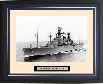 USS Northampton CLC 1 Framed Photograph Blue 38CLC1