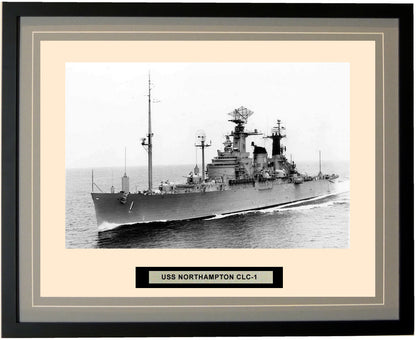 USS Northampton CLC 1 Framed Photograph Grey 38CLC1