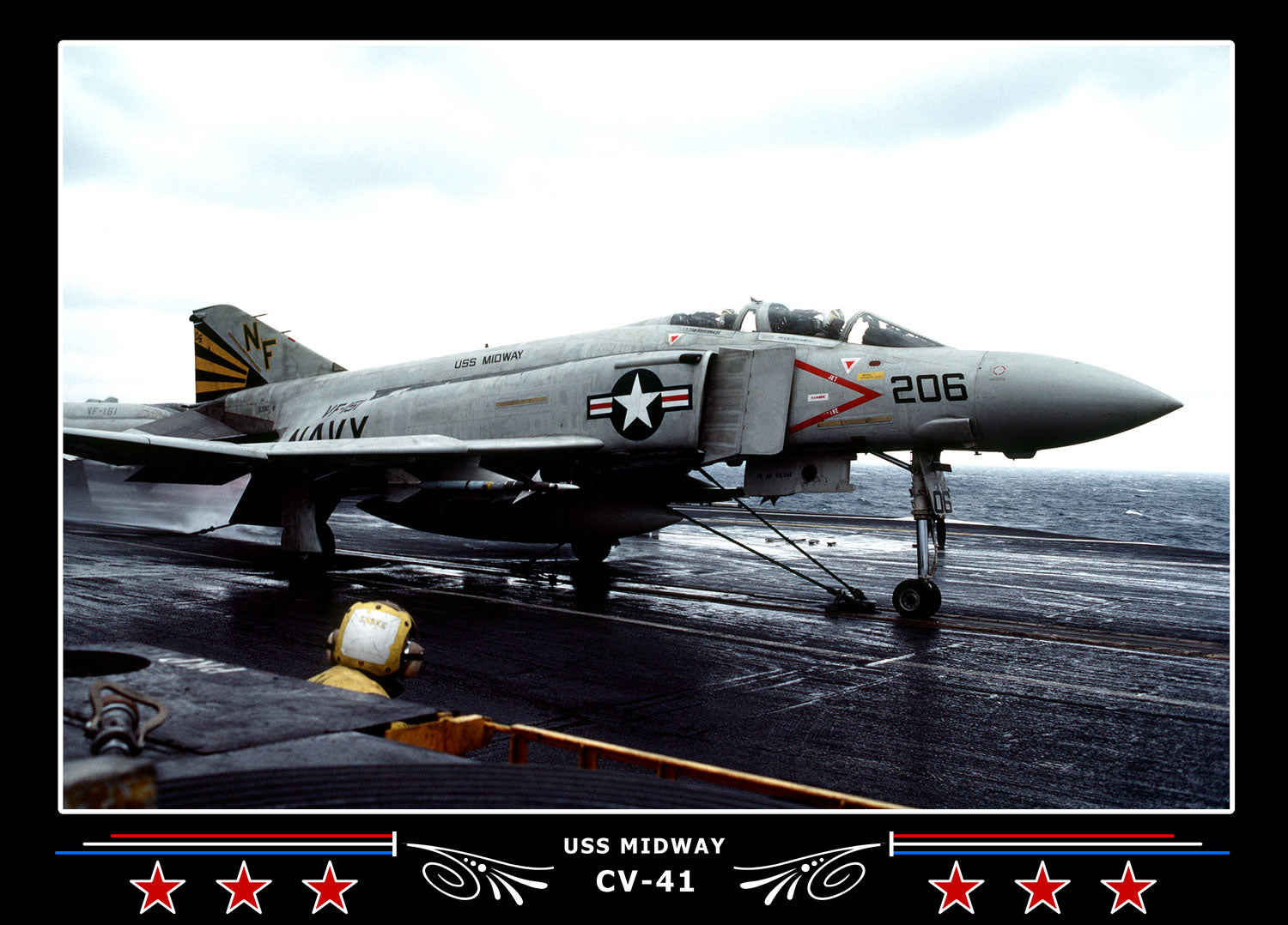 USS Midway CV-41 Canvas Photo Print