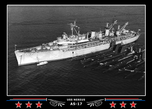 USS Nereus AS-17 Canvas Photo Print