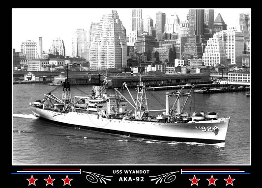 USS Wyandot AKA92 Canvas Photo Print