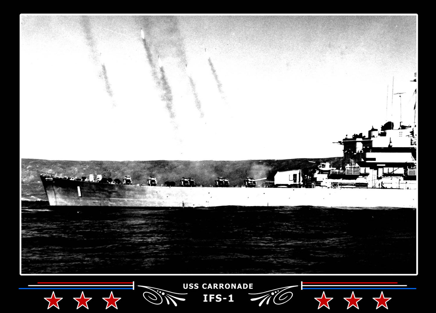 USS Carronade IFS1 Canvas Photo Print