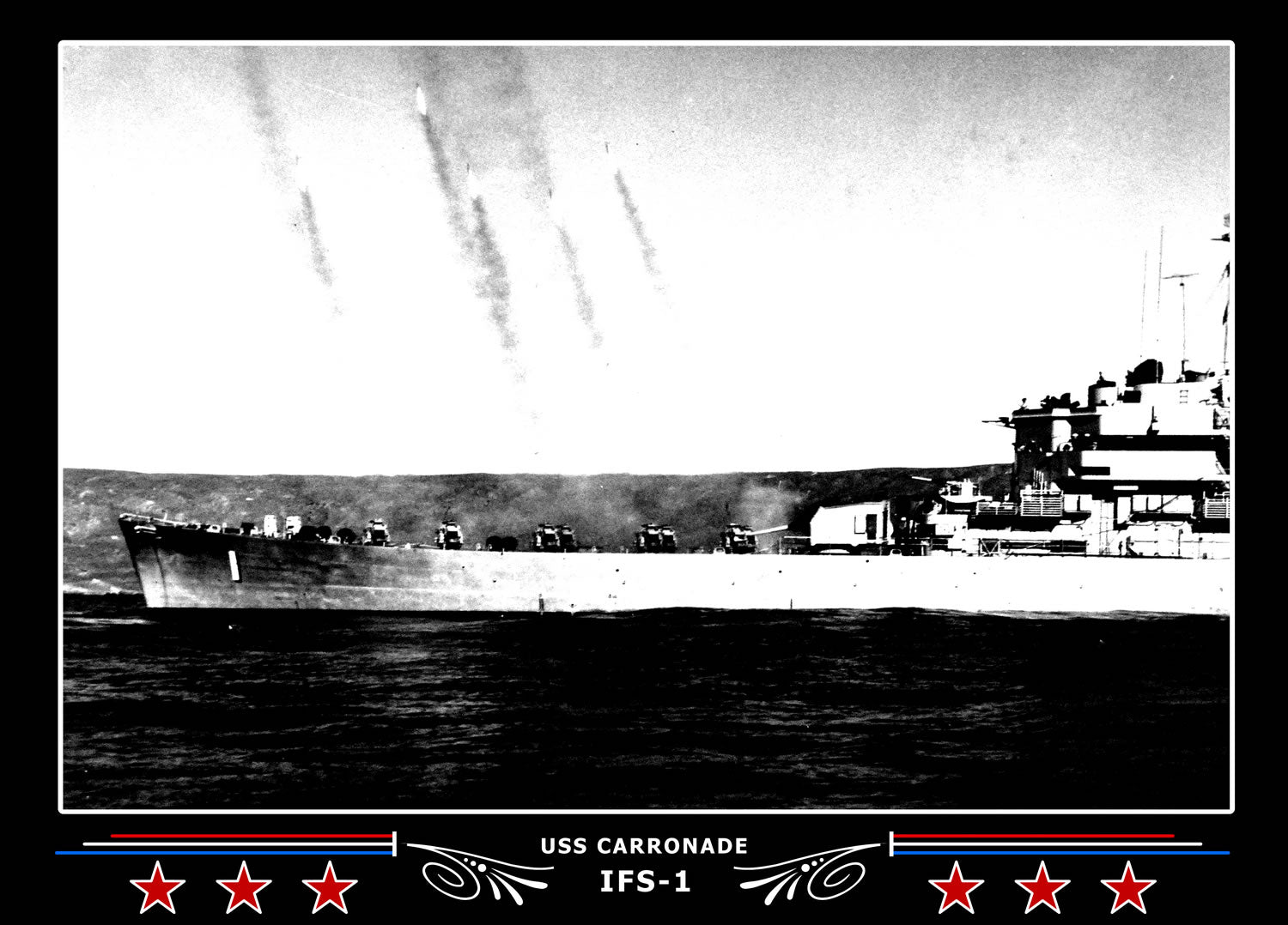 USS Carronade IFS1 Canvas Photo Print