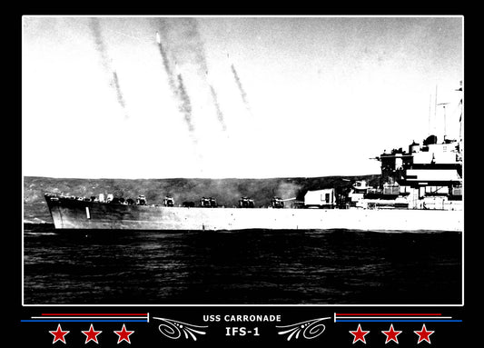 USS Carronade IFS1 Canvas Photo Print