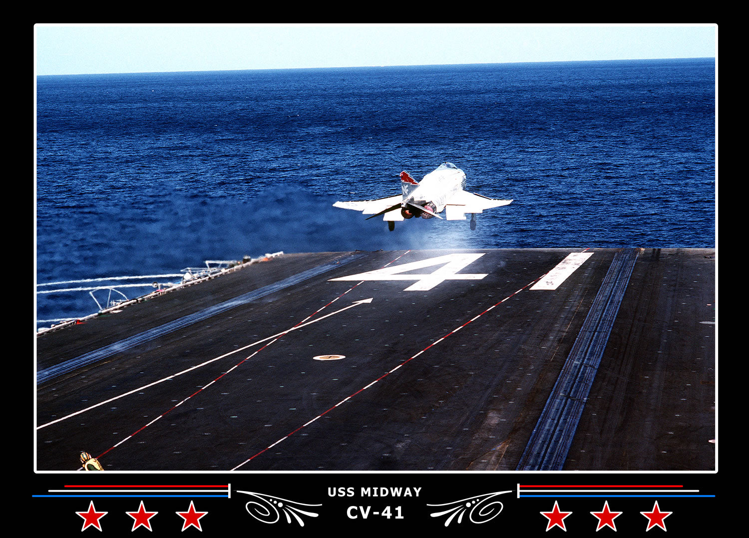 USS Midway CV-41 Canvas Photo Print