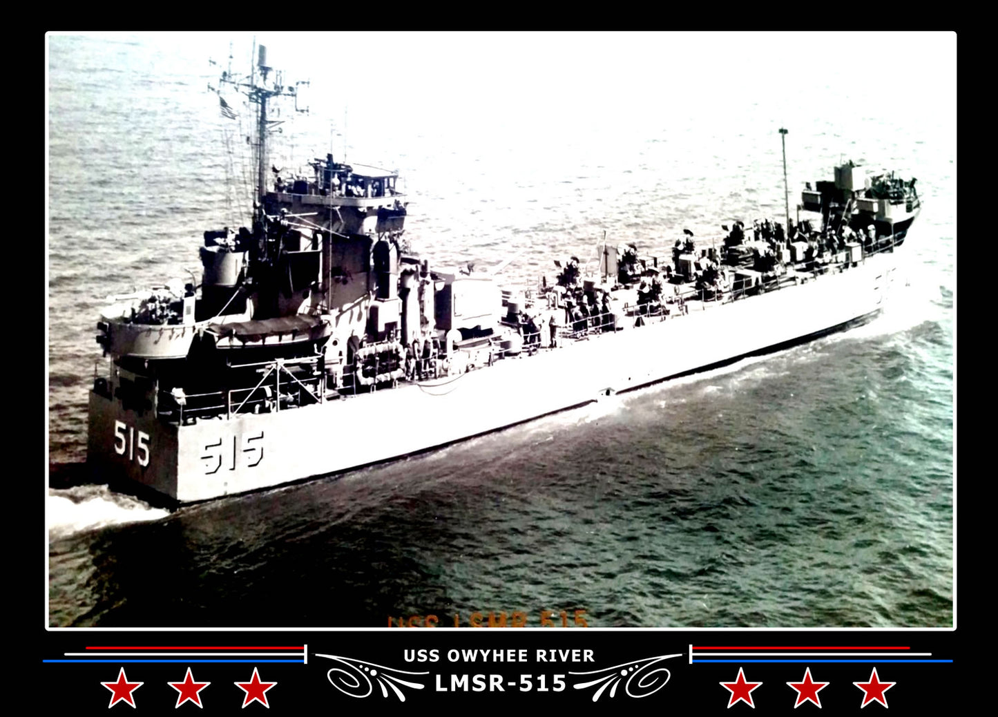 USS Owyhee River LMSR515 Canvas Photo Print