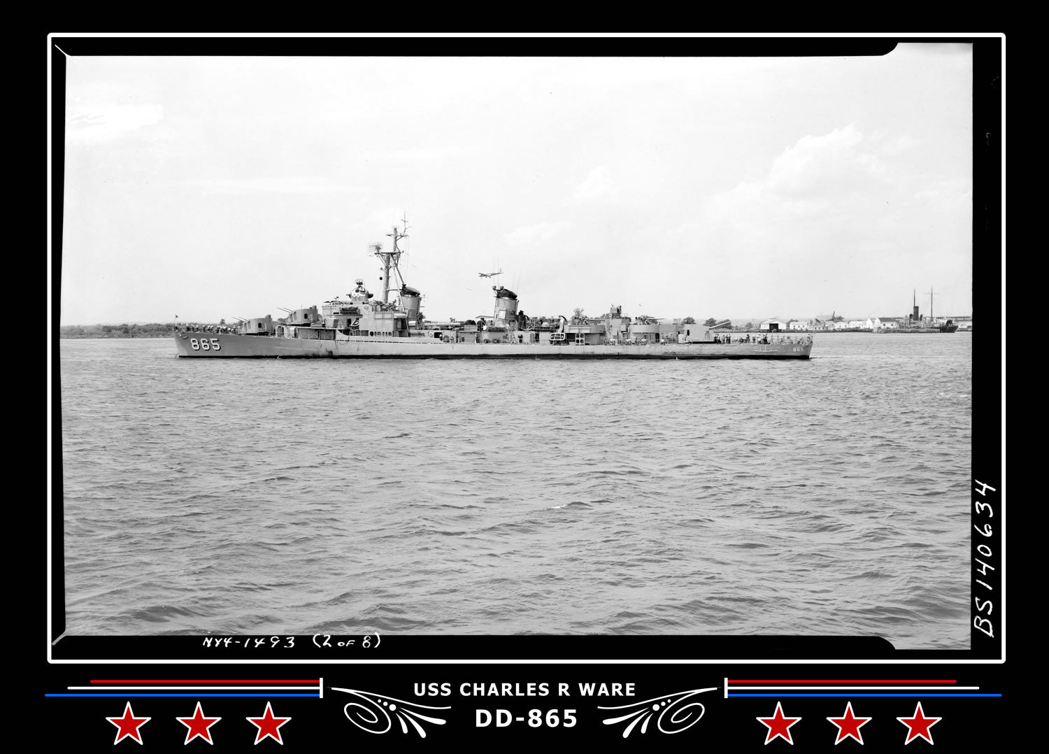 USS Charles R Ware DD 865 – Navy Emporium