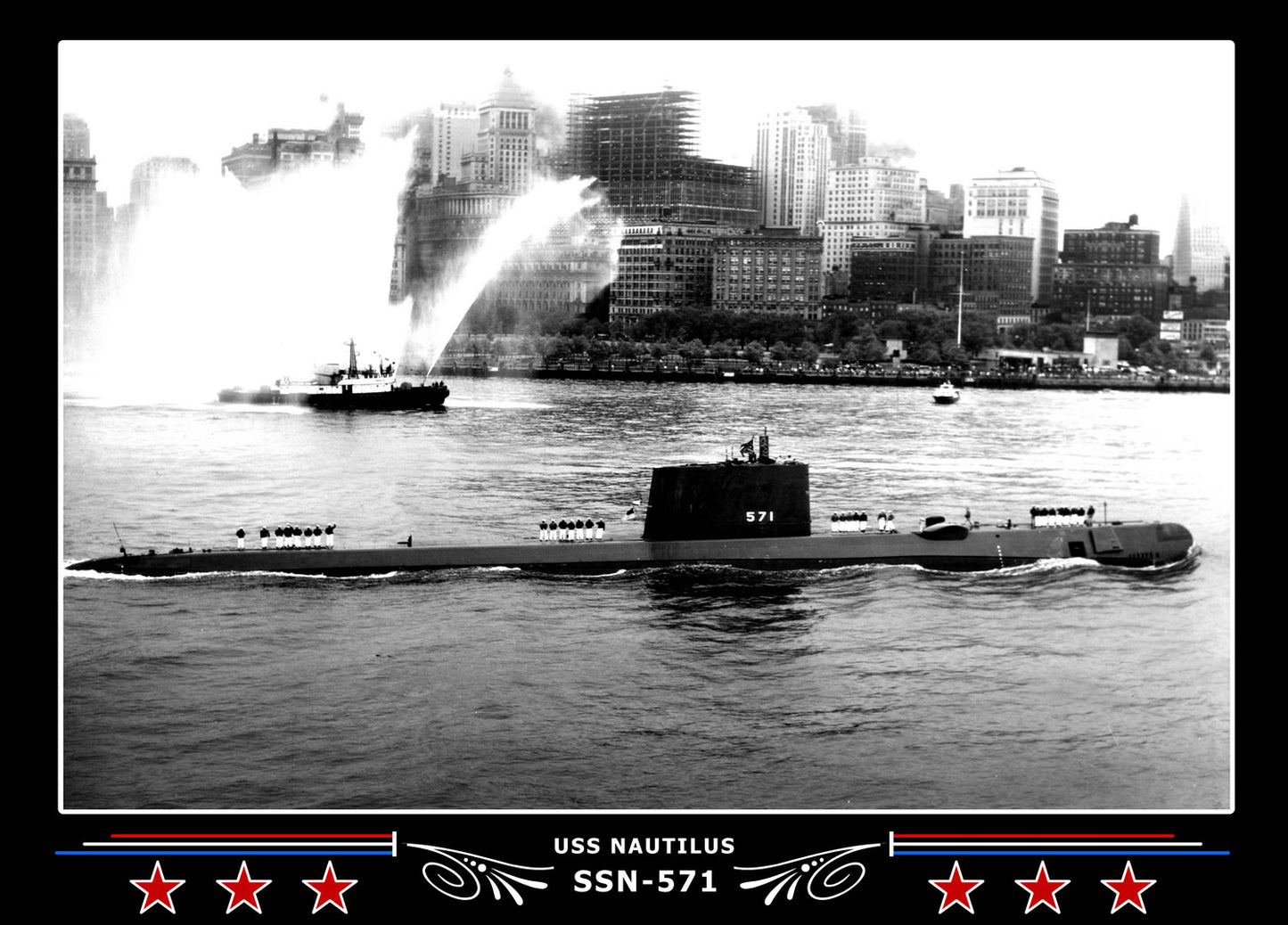 USS Nautilus SSN-571 Canvas Photo Print