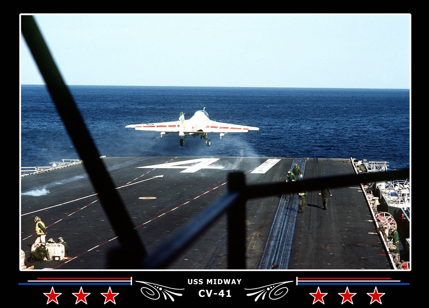 USS Midway CV-41 Canvas Photo Print