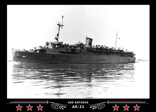 USS Antaeus AS-21 Canvas Photo Print