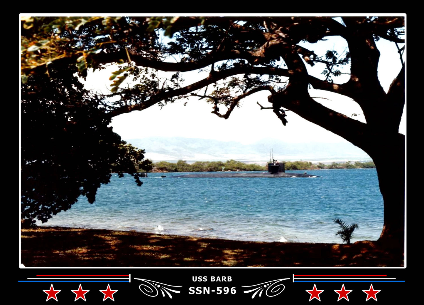 USS Barb SSN-596 Canvas Photo Print