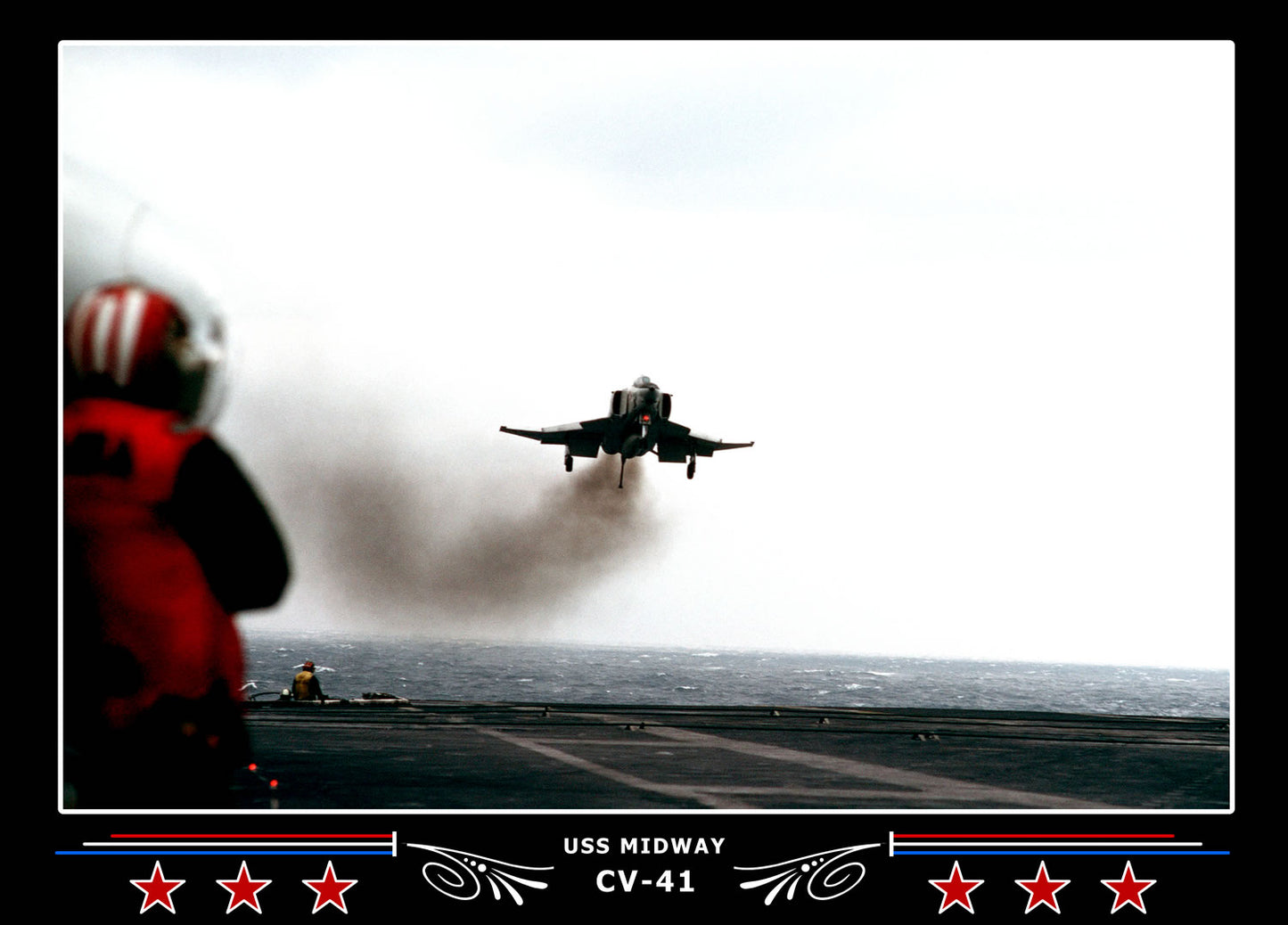 USS Midway CV-41 Canvas Photo Print