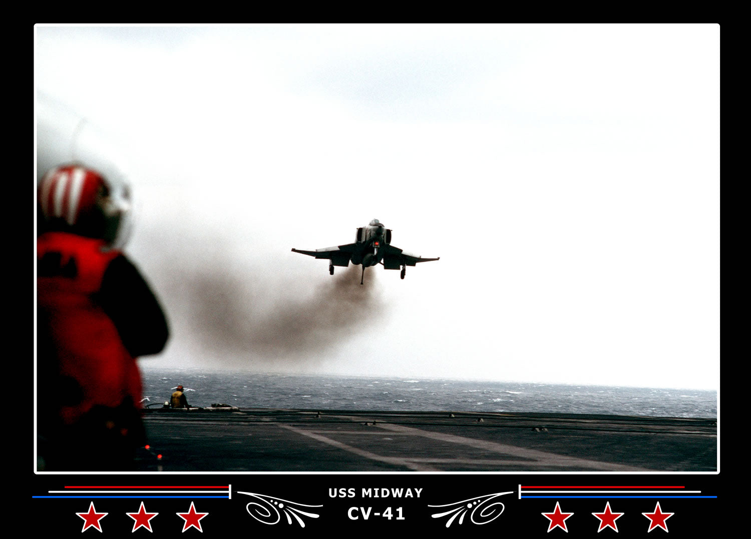 USS Midway CV-41 Canvas Photo Print