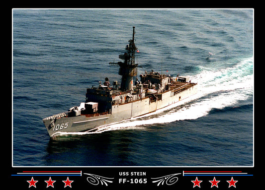 USS Stein FF-1065 Canvas Photo Print