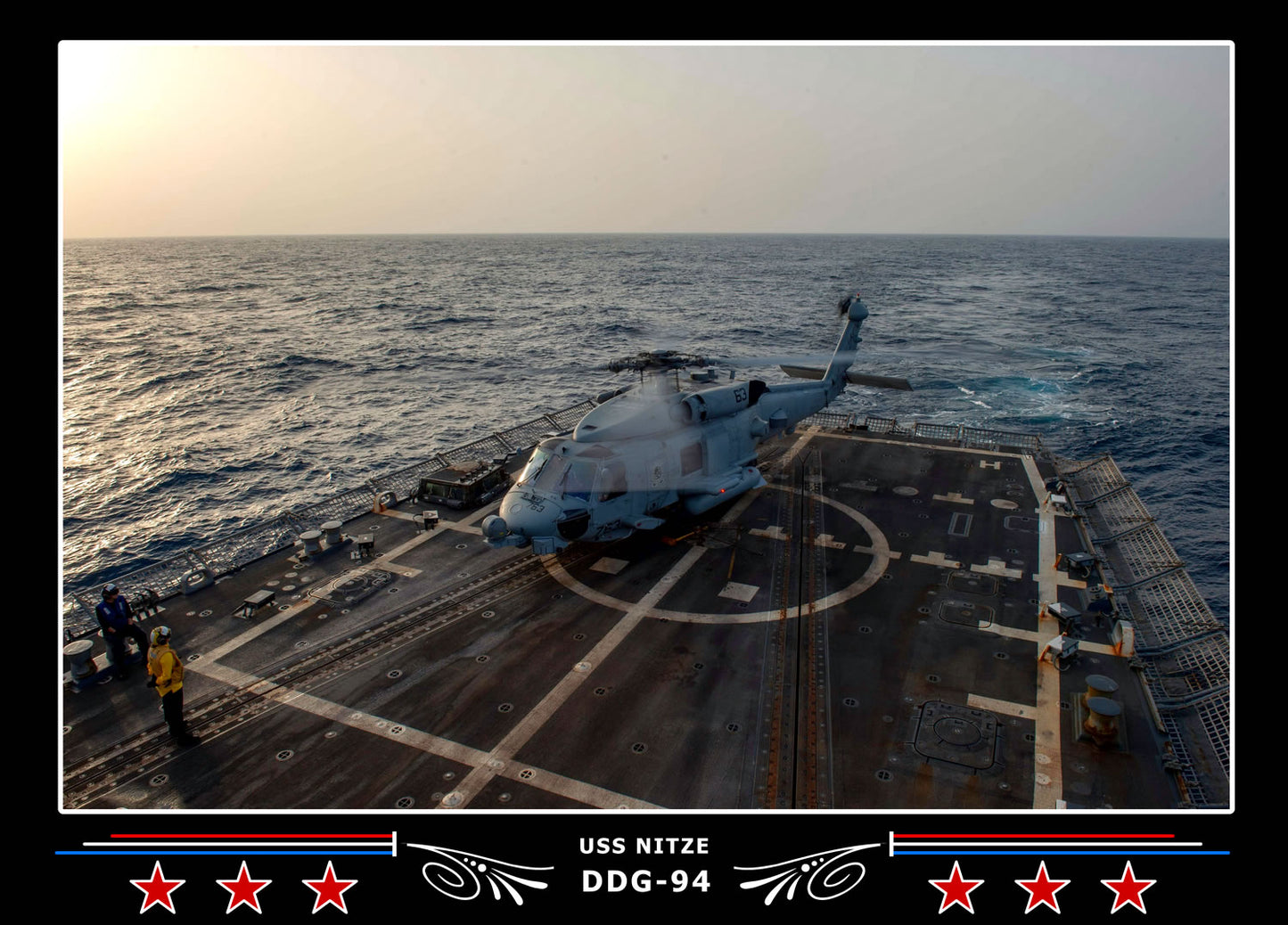 USS Nitze DDG-94 Canvas Photo Print