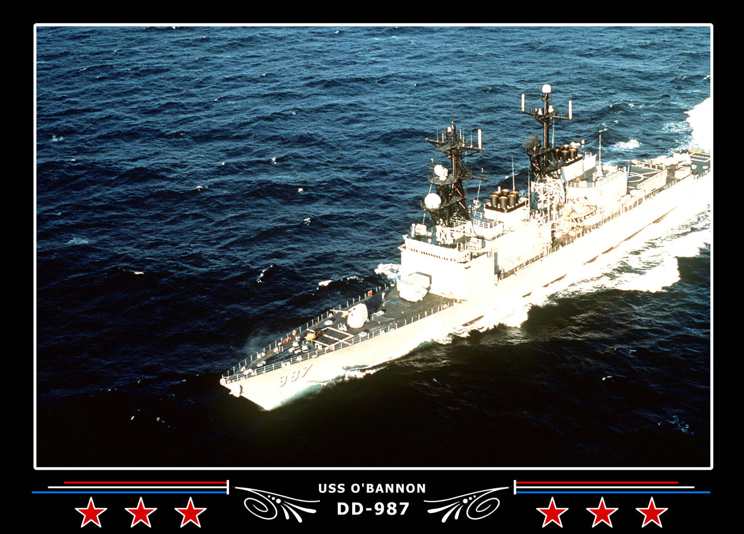 USS O'Bannon DD-987 Canvas Photo Print