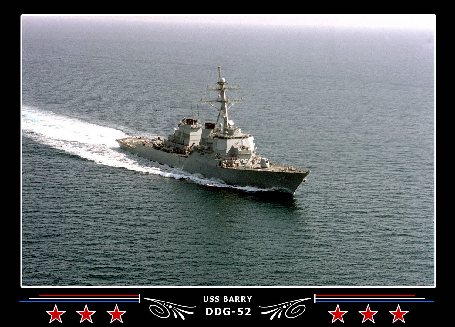 USS Barry DDG-52 Canvas Photo Print