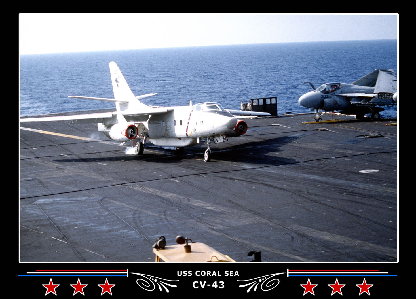 USS Coral Sea CV-43 Canvas Photo Print